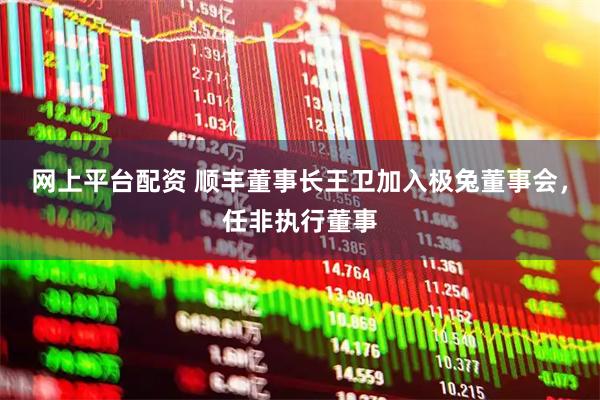 网上平台配资 顺丰董事长王卫加入极兔董事会，任非执行董事